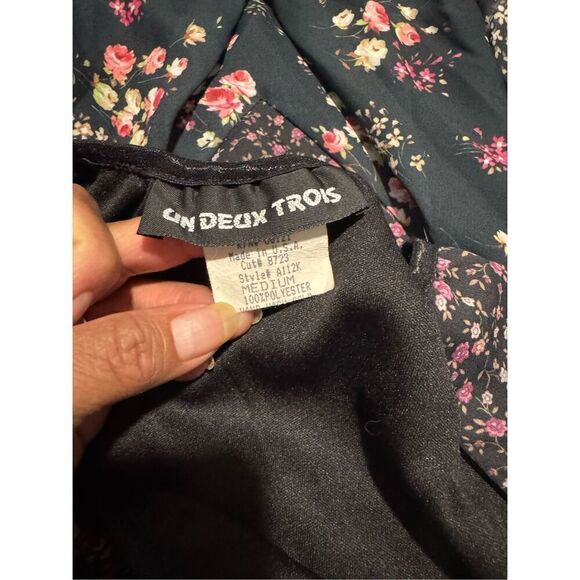 Y2K  floral fairycore midi skirt M - Picture 3 of 8